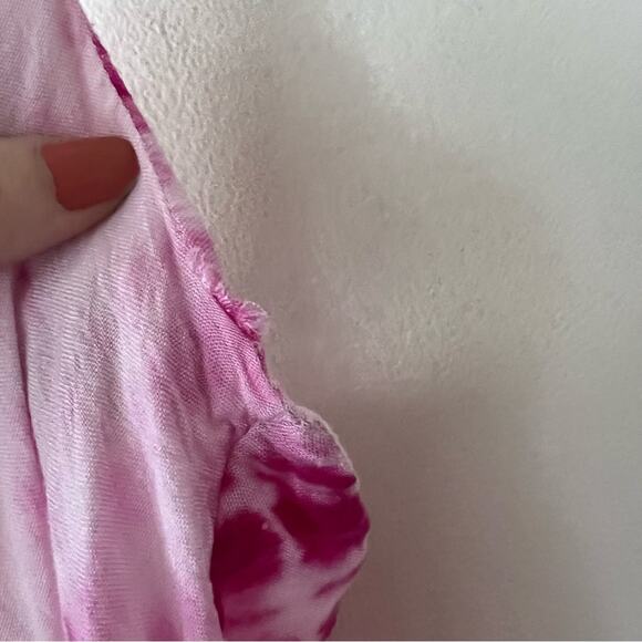 Lovers + Friends Rhode Pink Tie Dye Cami - Picture 7 of 8